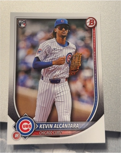 2025 Bowman #95 Kevin Alcántara — front