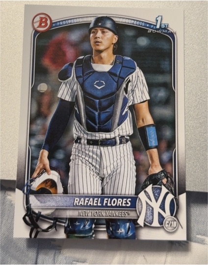 2025 Bowman #BP-34 Rafael Flores — front