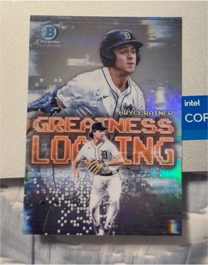 2025 Bowman Chrome #GL-5 Bryce Rainer Greatness Loading — front