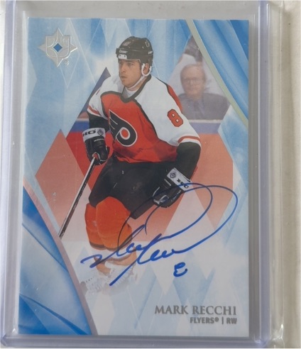 1993 Upper Deck #8 Mark Recchi — front