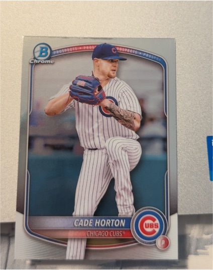 2025 Bowman Chrome Prospects #BCP-10 Cade Horton — front