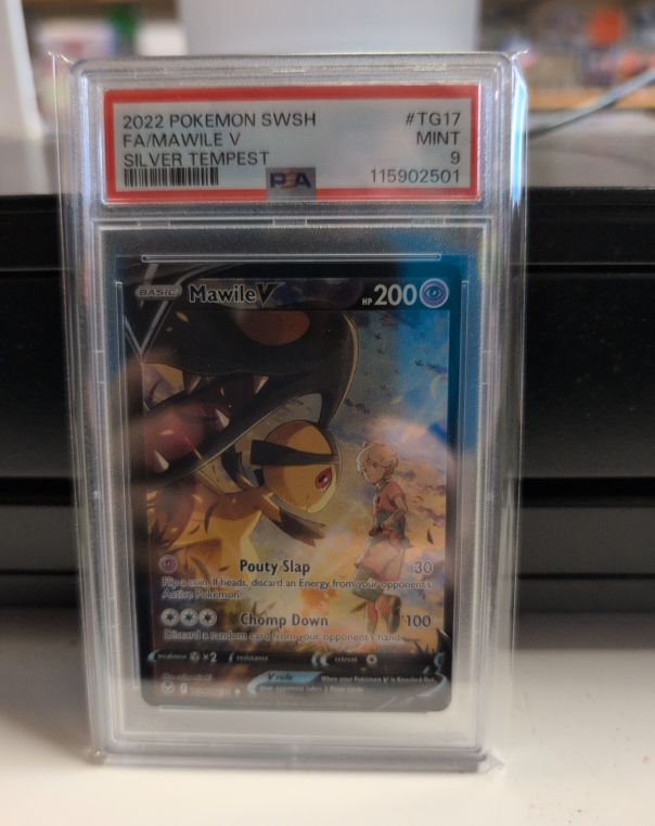 2022 Pokémon SWSH Silver Tempest #TG17 Mawile V — front