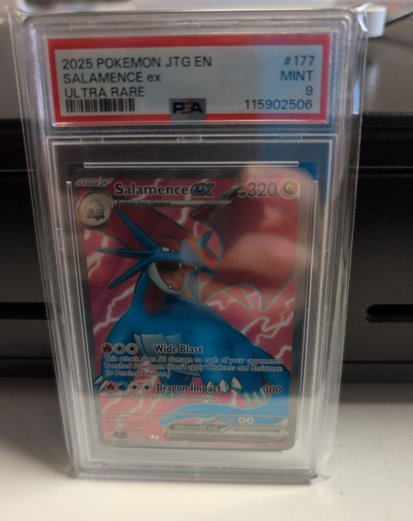 2025 Pokémon Journey Together #177 Salamence ex — front