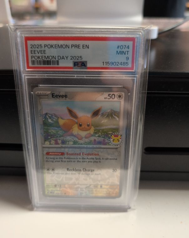 2025 Pokémon Prismatic Evolutions #074 Eevee — front