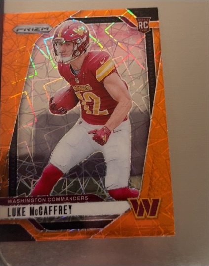 2024 Panini Prizm #367 Luke McCaffrey — front