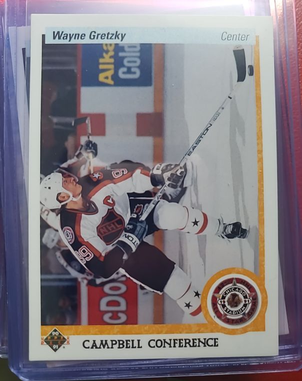 1990-91 Upper Deck #476 Wayne Gretzky — front
