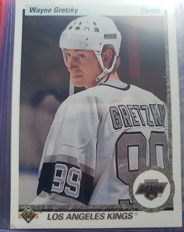 1990-91 Upper Deck #54 Wayne Gretzky — front