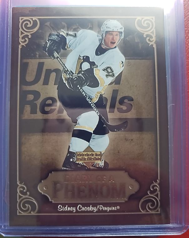 2005-06 Upper Deck Diary of a Phenom #DP20 Sidney Crosby — front