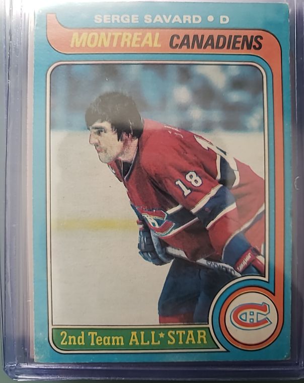 1979-80 Topps #101 Serge Savard — front