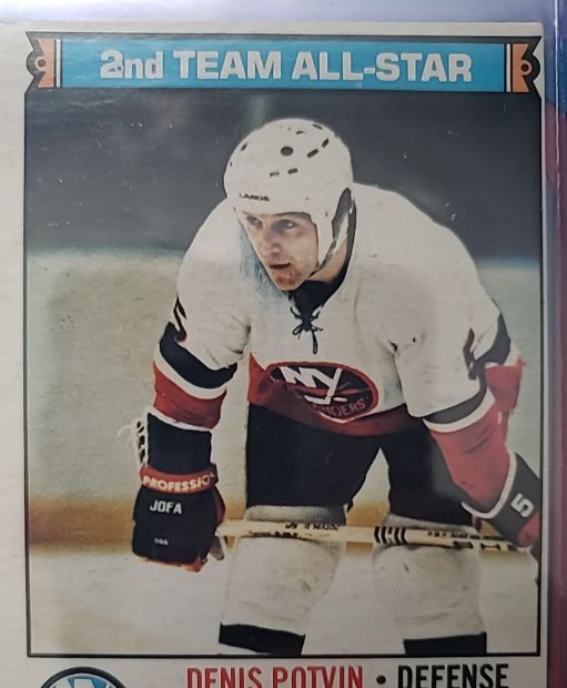 1977-78 Topps #10 Denis Potvin — front