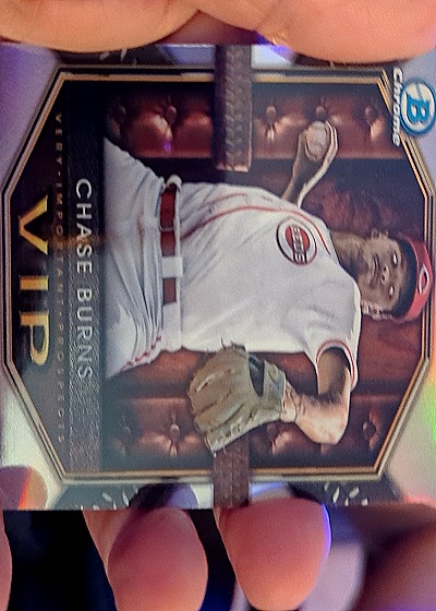2025 Bowman VIP #VIP-7 Chase Burns — front