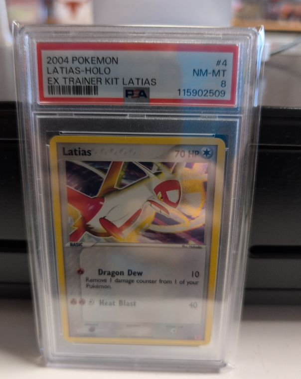 2004 Pokemon EX Trainer Kit #4 Latias Holo — front