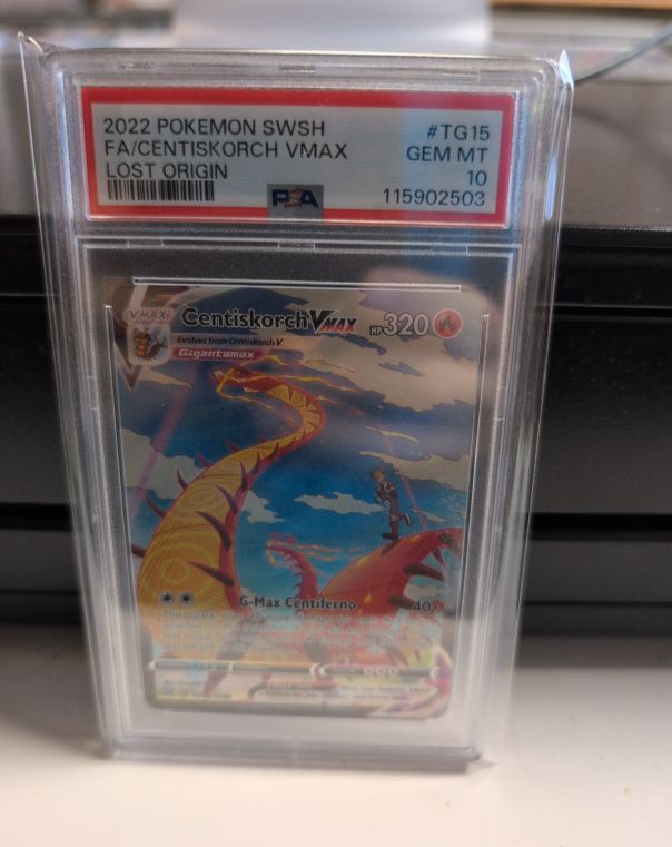 2022 Pokémon SWSH #TG15 Centiskorch VMAX Lost Origin — front
