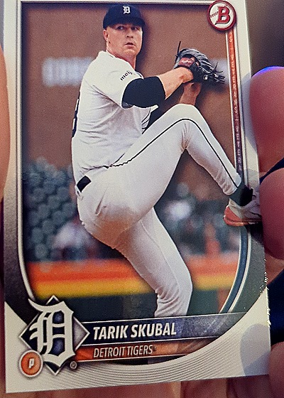 2025 Bowman #20 Tarik Skubal — front