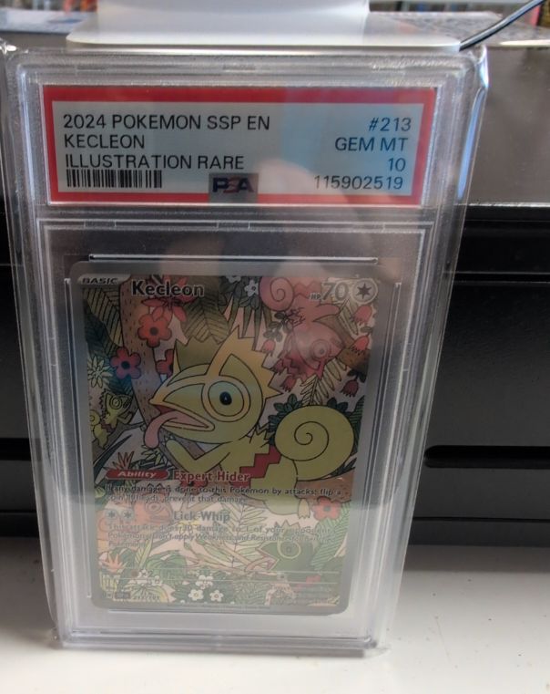 2024 Pokémon SSP EN #213 Kecleon Illustration Rare — front