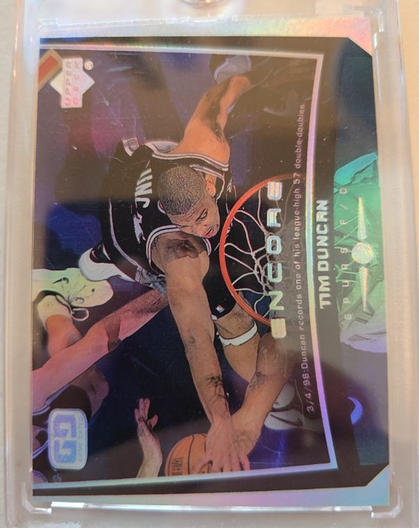 1998-99 Upper Deck Encore #73 Tim Duncan — front