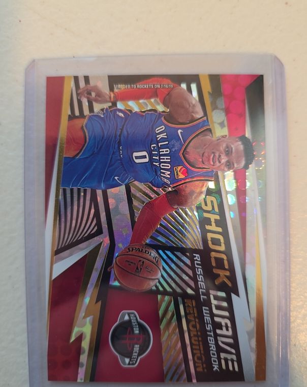 2021 Panini Revolution Shock Wave Russell Westbrook — front