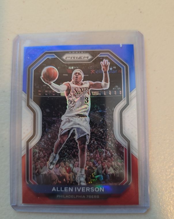 2020-21 Panini Prizm #19 Allen Iverson — front