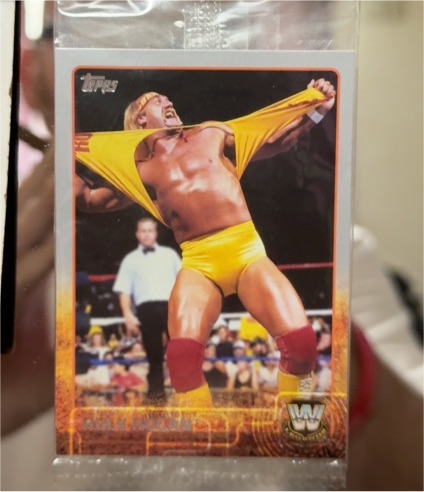 2015 Topps WWE #103 Hulk Hogan — front