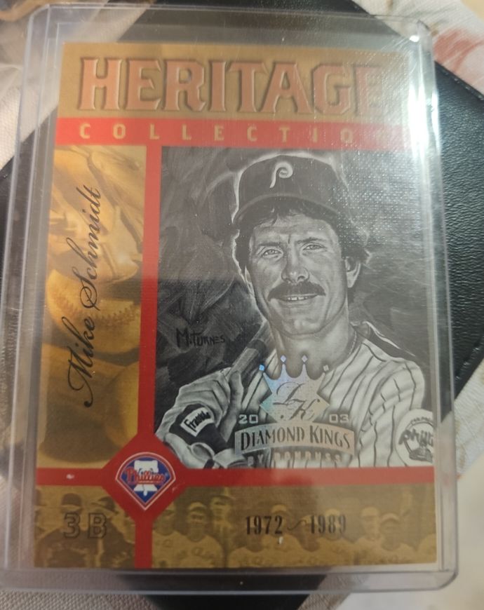 2003 Donruss Diamond Kings Heritage Collection #HC-4 Mike Schmidt — front