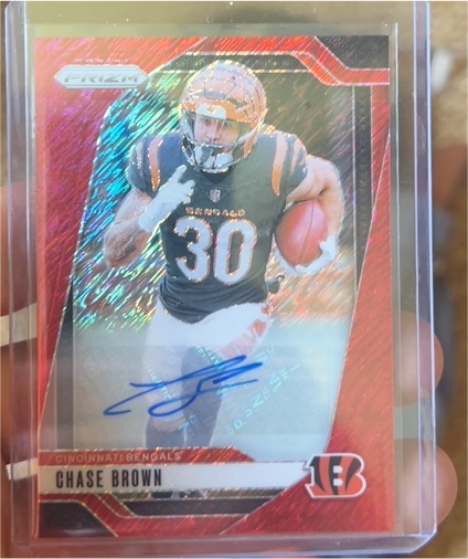 2024 Panini Prizm #60 Chase Brown — front