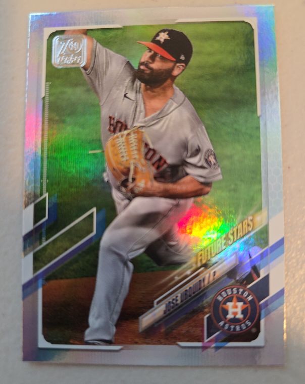 2021 Topps Series 1 #240 Jose Urquidy Future Stars — front