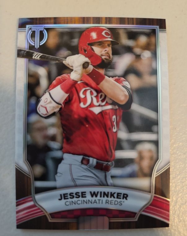 2022 Topps Tribute #12 Jesse Winker — front