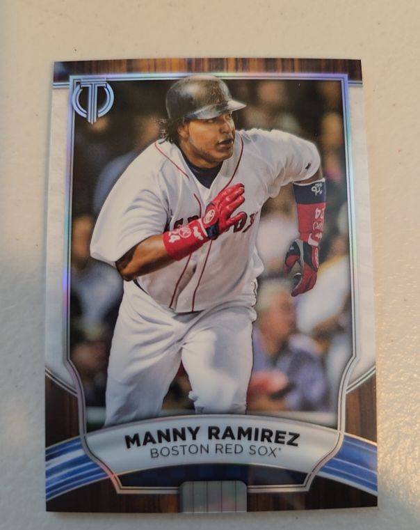2022 Topps Tribute #50 Manny Ramirez — front