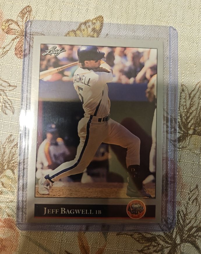 1992 Leaf #28 Jeff Bagwell — front