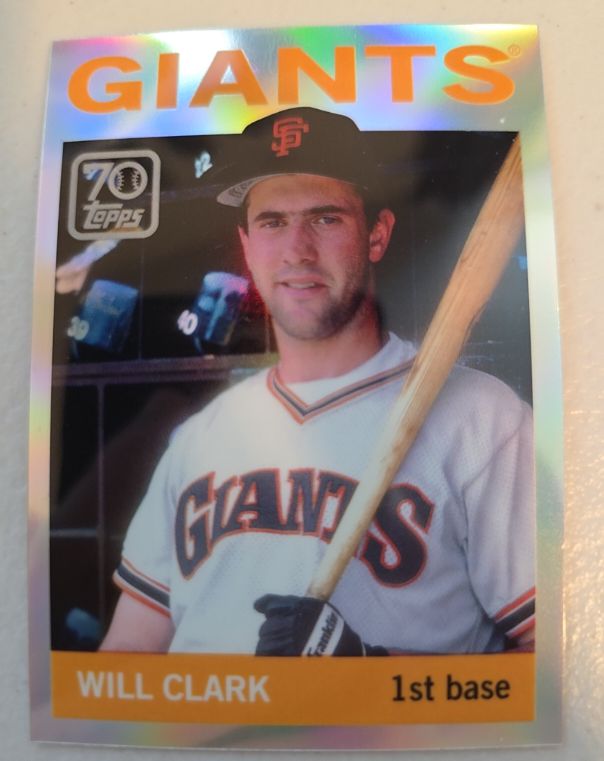 2021 Topps 70 Years of Topps #70YT-14 Will Clark — front