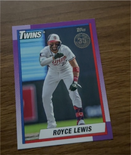 2025 Topps Series 2 1990 35th Anniversary #90B2-1 Royce Lewis — front