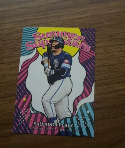 2025 Topps Series 2 #SS-18 Salvador Perez Summer Superstars — front