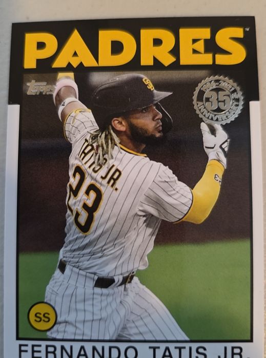 2021 Topps 1986 Topps 35th Anniversary #86B-100 Fernando Tatis Jr. — front