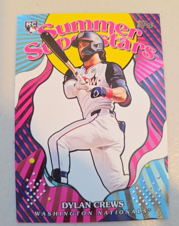 2025 Topps Series 2 #SS-48 Dylan Crews Summer Superstars — front
