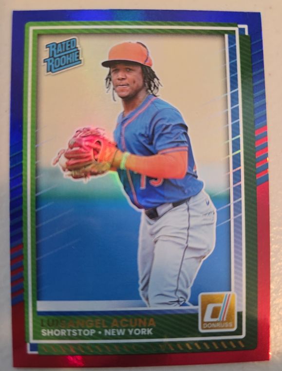2025 Donruss #1 Luisangel Acuna — front