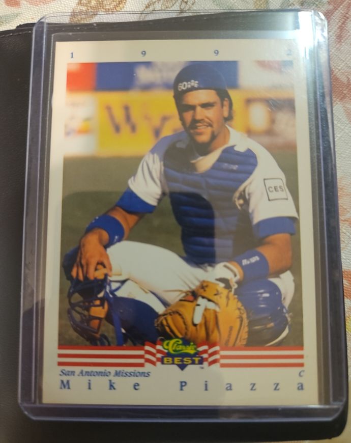 1992 Classic Best #345 Mike Piazza — front