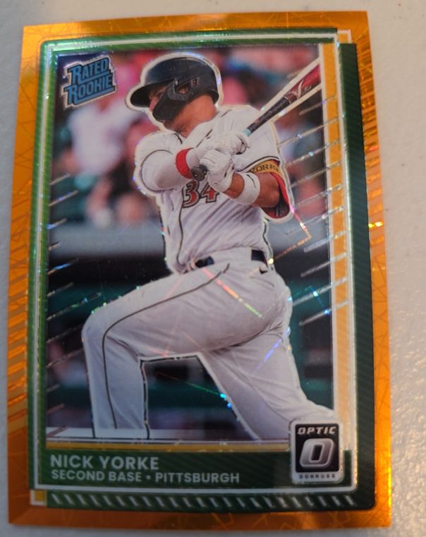 2025 Donruss Optic #37 Nick Yorke — front