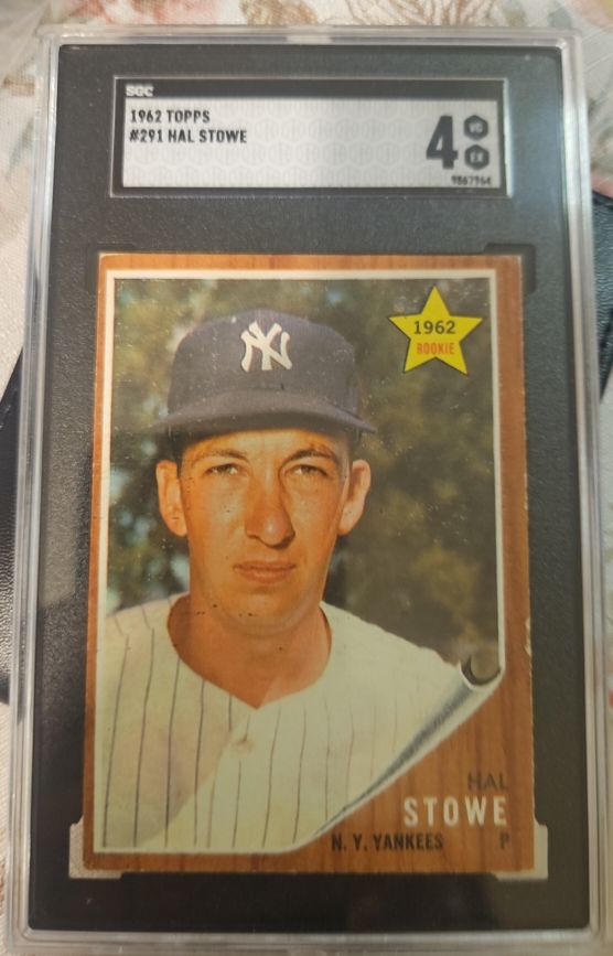 1962 Topps #291 Hal Stowe — front