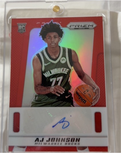 2024-25 Panini Prizm Deca #9569 A.J. Johnson — front