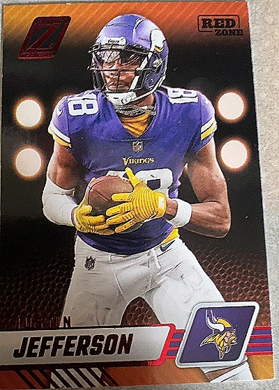 2023 Panini Zenith Red Zone #68 Justin Jefferson — front