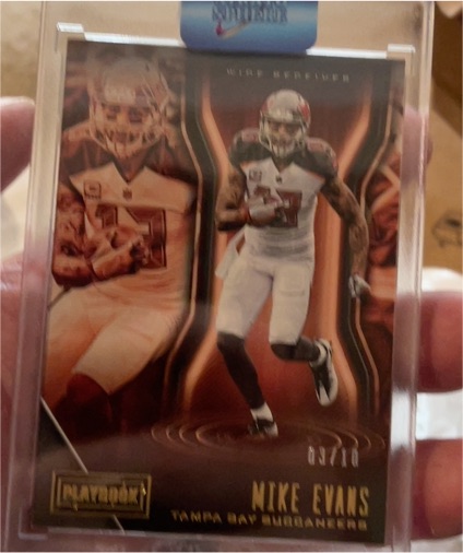 2018 Panini Playbook #87 Mike Evans — front