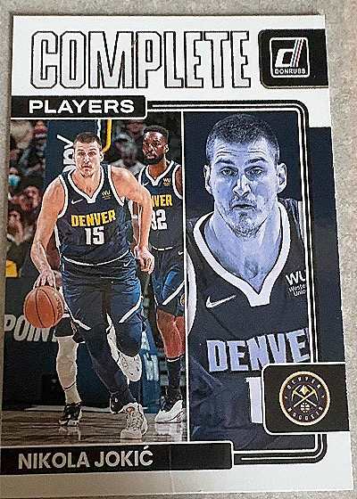 2022-23 Panini Donruss Complete Players #6 Nikola Jokic — front