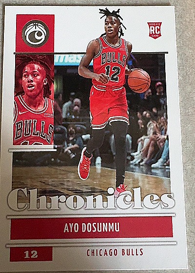 2021-22 Panini Chronicles #37 Ayo Dosunmu — front