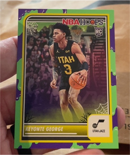 2023-24 Panini Haunted Hoops #98 Keyonte George — front