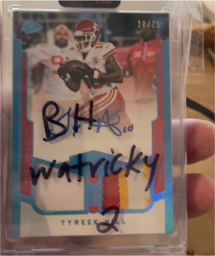2021 Panini Prizm #144 Tyreek Hill — front