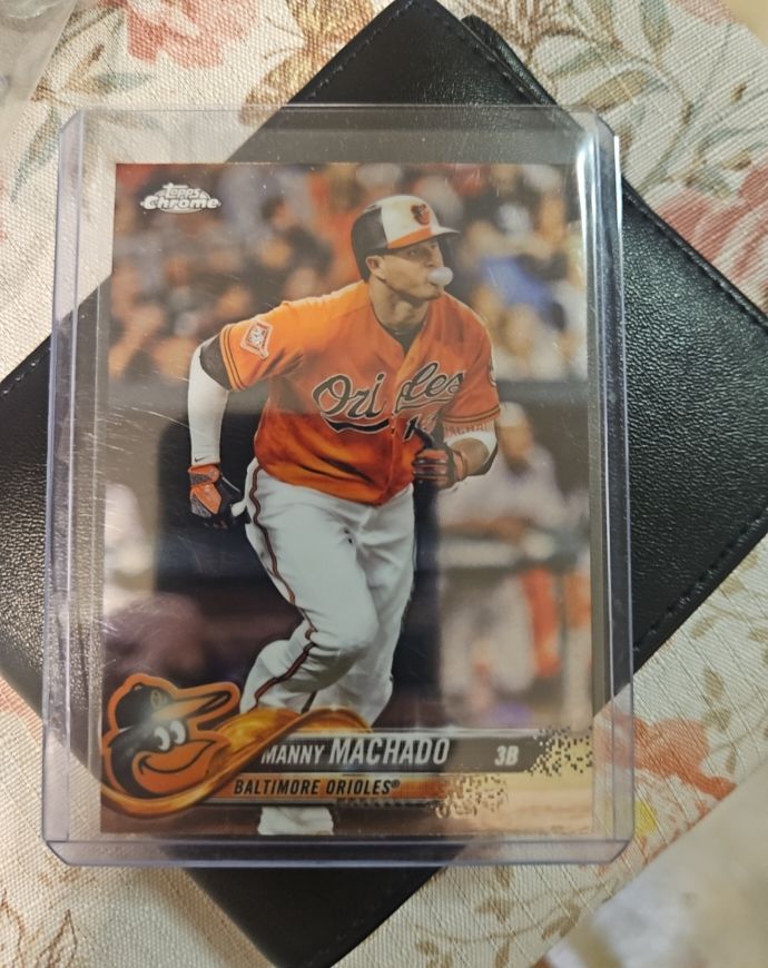 2018 Topps Chrome #94 Manny Machado — front