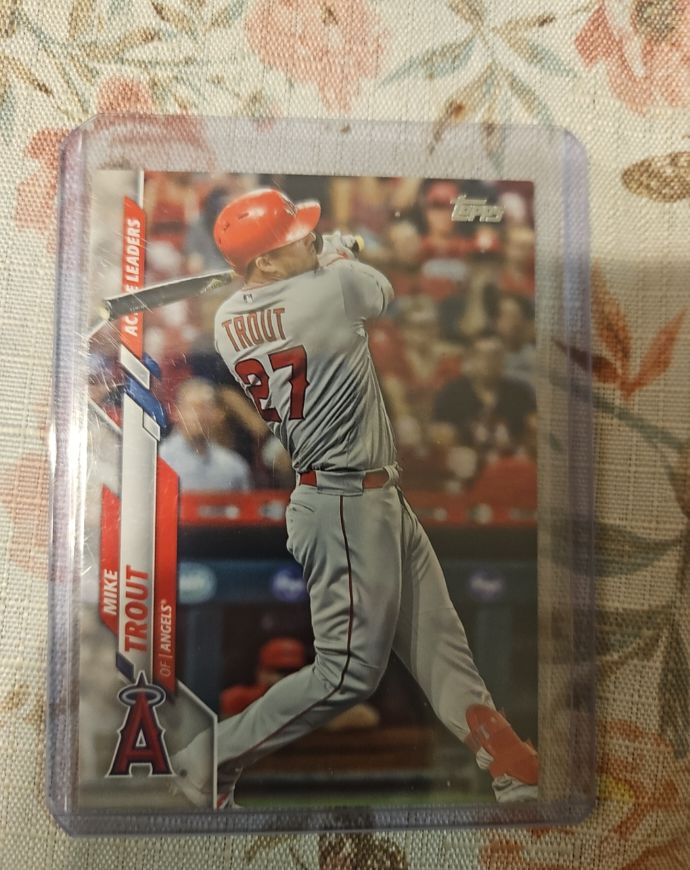 2020 Topps Update #U-292 Mike Trout — front
