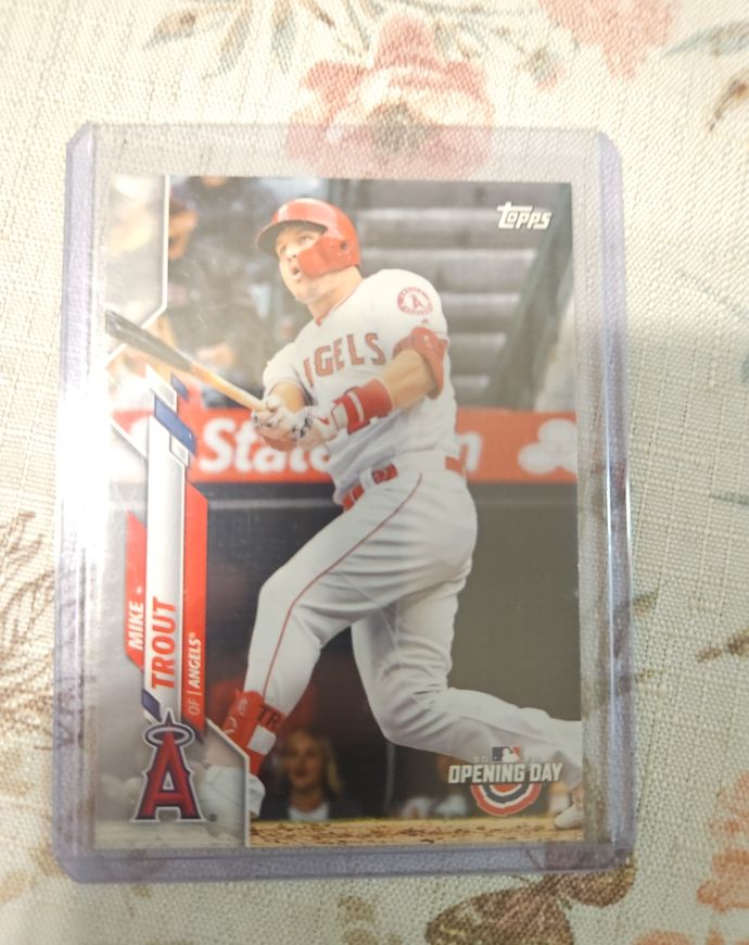 2020 Topps Opening Day #90 Mike Trout — front