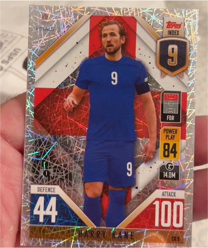 2022 Topps Match Attax 101 #CD9 Harry Kane — front