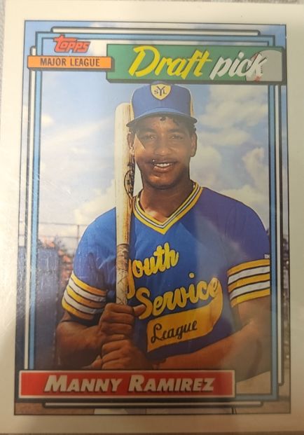 1992 Topps #156 Manny Ramirez — front